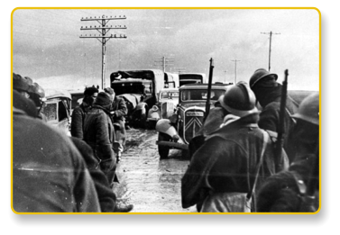 Militari in rotta a Guadalajara